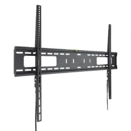 TooQ LP41100F-B Soporte de Pared Fijo para TV 60-100" hasta 75kg, VESA, Pantallas Curvas, Nivel Burbuja, 30.5mm, Negro