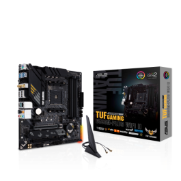 ASUS TUF GAMING B550M-PLUS WiFi II AMD B550 Zócalo AM4 micro ATX ASUS TUF GAMING B550M-PLUS WiFi II AMD B550 Zócalo AM4 micro ATX