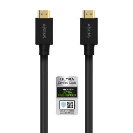Aisens Cable HDMI V2.1 Premium Alta Velocidad HEC 8K@60Hz 48Gbps A-M - A-M Gris-Negro 5,0 M Precio: 14.49999991. SKU: B1HPVKPN9X