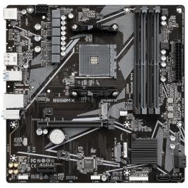 Gigabyte B550M K 1.0 Placa Base AMD B550 Socket AM4 Micro ATX, Compatible con AMD Ryzen 5, DDR4-SDRAM, 9MB55MK-00-10
