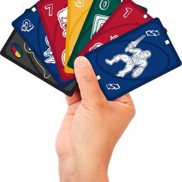 UNO JGK30 Juego del Uno Rubí 80 Aniversario Edición Especial Español, Francés, Alemán, Portugués, Inglés