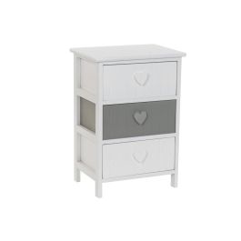 Cajonera DKD Home Decor Blanco Gris 29 x 58 x 40 cm Precio: 56.50000015. SKU: B1H4Y27KQ6