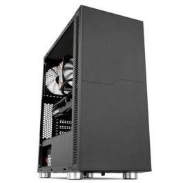 NOX Hummer Void Caja PC Semitorre Gaming Silenciosa Negra con Paneles Amortiguadores Ruido y Soporte Refrigeración Líquida
