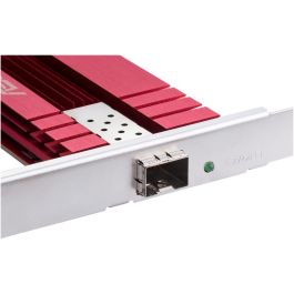 Asus XG-C100F Tarjeta de Red PCI Express SFP+ 10Gbps Fibra Óptica con Refrigeración Integrada y QoS