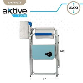 Silla Plegable para Camping Aktive 58 x 103 x 57 cm