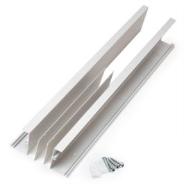 Panel LED Slim 60x30cm 24W 2100Lm 6000K Kit Superficie Blanco 12mm Ultra Fino 40.000H [HO-KITPAN60X30-24W-CW]