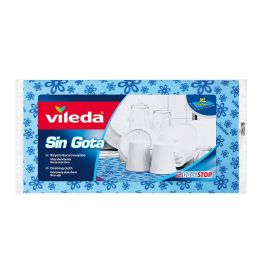 Vileda Bayeta sin gota escurrevajillas, especial escurre vajillas absorbente, tratamiento antibacterias Bact-Stop, Azul, 1 unid. Precio: 3.88999996. SKU: S7904105