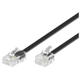 MicroConnect MPK451S Cable RJ11 a RJ45 Macho/Macho Negro 1.0m para Conexión de Teléfono y Módem a Red Precio: 2.50000036. SKU: B1HST8PY4B