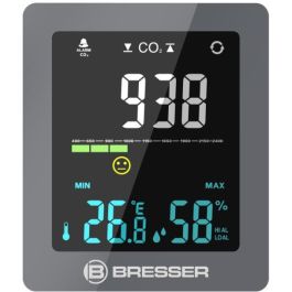 Bresser Monitor de Calidad del Aire CO, Gris