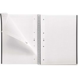 Miquelrius Cuaderno espiral emotions A4 microperforado 80 hojas 90g/m2 cuadro 5 mm tapa forrada