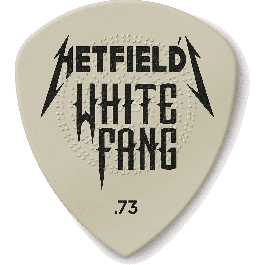 Dunlop Púas Signature Hetfield's White Fang - Pack 6 Unidades, 0.73 Mm