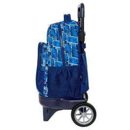 Mochila Escolar con Ruedas Hot Wheels Sonny Azul marino 33 x 45 x 22 cm Mochila Escolar con Ruedas Hot Wheels Sonny Azul marino 33 x 45 x 22 cm