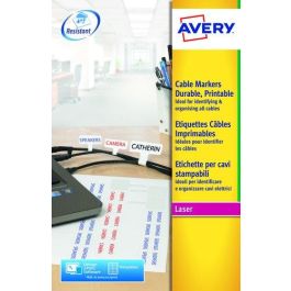 Etiquetas Adh.Impr.Avery A4 Identificacion De Cables Laser Caja 20H 110X49 Mm 200 Uds.(L7951) (Set de 5) Precio: 167.49999992. SKU: B1DY425DH8