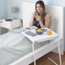 Mesa Plegable Auxiliar Multiposición Foldy Table InnovaGoods Mesa Plegable Auxiliar Multiposición Foldy Table InnovaGoods
