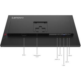 Lenovo ThinkVision T27-40 Monitor 27" 1920x1080 IPS 120Hz 6ms USB-C HDMI DisplayPort VGA Negro