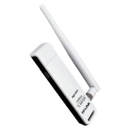 TP-Link TL-WN722N Adaptador USB Inalámbrico 150Mbps de Alta Ganancia para Redes Wi-Fi Precio: 11.49999972. SKU: B1GAMM689H