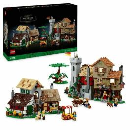 LEGO 10332 Icons Plaza de la Ciudad Medieval - Set de Construcción para Adultos, Ideal para Decoración del Hogar