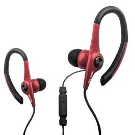 Elbe AU-107-MIC Auriculares Deportivos con Micrófono Protección IPX4 para Entrenamiento y Ocio