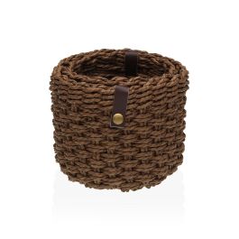 Set 2 Cestas Marron Redondas Versa 16X13CM (2 Unidades) Set 2 Cestas Marron Redondas Versa 16X13CM (2 Unidades)