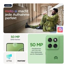 Motorola edge 60 16,9 cm (6.67") 12 GB RAM 512 GB Almacenamiento 5G Dual SIM Verde