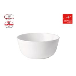 Bormioli Rocco Mini Bol Toledo de Vidrio Opal Templado de 11 cm - Juego de 6 Piezas - Apto para Lavavajillas y Microondas