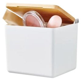 Caja De Almacanamiento Tesa Baboo Autoadhesiva Pequeña Blanca Con Tapa Bambu Precio: 24.69000039. SKU: B1GT6YNZFQ