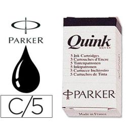 Parker Recambio Cartucho De Tinta Largo Quink Mini Negro -5U- Precio: 3.50000002. SKU: B1537DN9PB