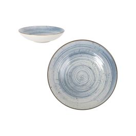 Plato Hondo La Mediterránea Swirl Ø 21 cm (12 Unidades) Plato Hondo La Mediterránea Swirl Ø 21 cm (12 Unidades)