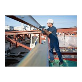 Bosch GDS 18V-1600 HC Professional Akku-Drehschlagschrauber, Destornillador de Impacto 1600 Nm, 18V, Mango Pistola, 3/4", Luz, Azul