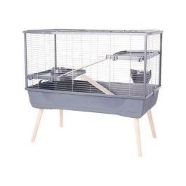 Zolux ZOL1694213650117 Jaula elevada Néolife para roedores y conejos, 2 niveles, 99x54x92 cm, Gris Precio: 119.89999989. SKU: B13M2FRTXJ