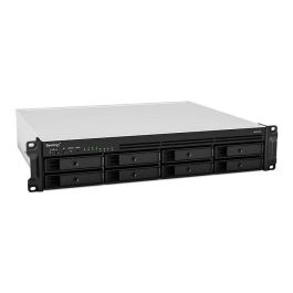 Synology RS1221RP+ NAS RackStation 8-Bahías Ryzen Embedded V1500B 4GB RAM DDR4 (Bastidor 2U) para Pequeñas y Medianas Empresas