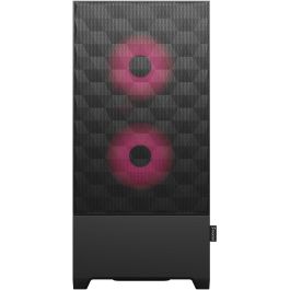 Fractal Design Pop Air RGB Magenta Core TG Clear Tint Torre PC ATX Micro ATX Mini-ITX con Ventana Lateral y Iluminación RGB