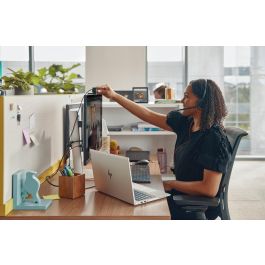 Poly Blackwire 3220 Auricular UC cableado con Micrófono Cancelación Ruido Estéreo USB-C para PC, Llamadas, Música y Multimedia