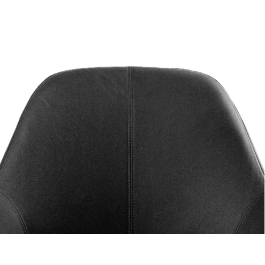 Q-connect Silla Confidente Siemione Base Metálica Color Gris Oscuro, Altura Máxima 820 mm, Ancho 570 mm, Profundidad 580 mm