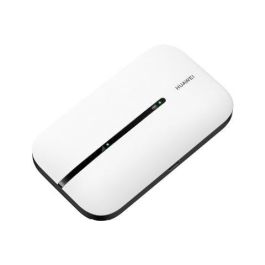 Huawei Router Móvil 4G LTE 150/50Mbps Wi-Fi (802.11 b/g/n) con Batería de Larga Duración 1500mAh (Hasta 6h) - Color Blanco