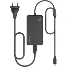 AISENS Cargador Sobremesa GaN 100W PD3.0 USB-C 1.8m Negro para Dispositivos Portátiles, Móviles y Tablets