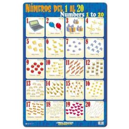 Lamina Escolar Erik Pvc 40X59,5 Didactica Numeros Del 1 Al 20 Precio: 4.49999968. SKU: B193VW6YAG