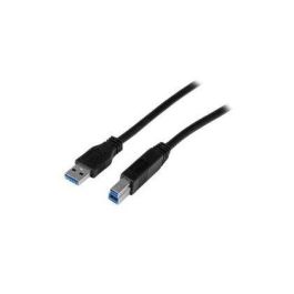 Cable USB A a USB B Startech USB3CAB2M Negro