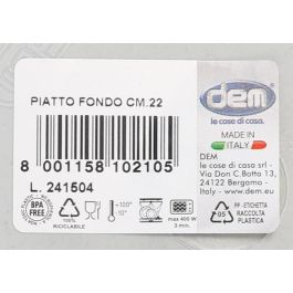 Plato Hondo Inside 22 cm - Dem (36 Unidades) Plato Hondo Inside 22 cm - Dem (36 Unidades)