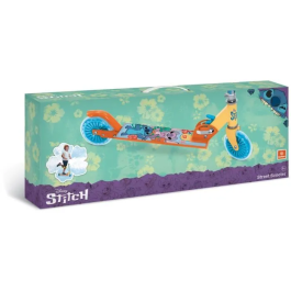 Mondo MON8001011287376 Patinete de 2 Ruedas Plegable Stitch para Niños hasta 50 kg