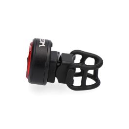 Edm Luz Led Trasera de Bicicleta 0.5W, Roja, 3 Modos, Batería 280mAh, 17h Autonomía, IP54