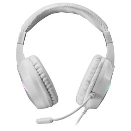 Mars Gaming Auriculares Gaming MH122/ Jack 3.5/ Blancos Micrófono FRGB Gaming