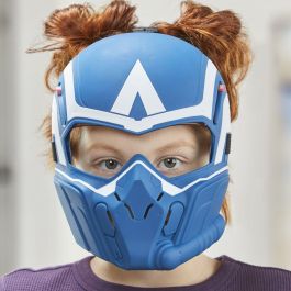 Hasbro Máscara Marvel Vengadores Capitán América de Juego de Rol con Lentes Abatibles para Niños +5 Años Película Brave New World