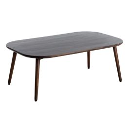 Mesita Marrón Oscuro Madera de Mango 115 X 70 X 43 cm