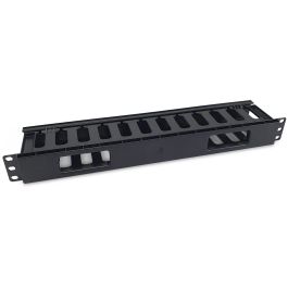 Equip 19" Kabelmanagement Panel abnehmbare Heckplatte sw