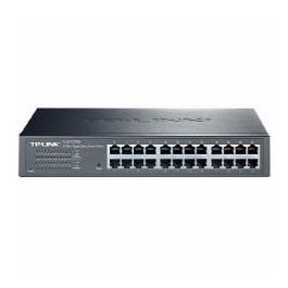 TP-LINK JetStream TL-SG1024DE - Conmutador Gigabit Ethernet 24 Puertos 10/100/1000Mbps, Montaje en Rack, Sin Ventilador, Jumbo Frame Precio: 110.49999994. SKU: S7762787