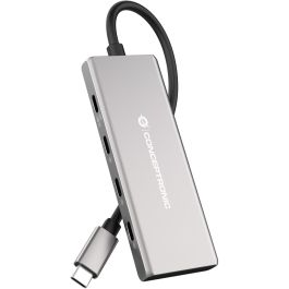 Conceptronic HUBBIES17G Hub USB 3.2 Gen 2 de 7 Puertos (4x USB-C, 3x USB-A) hasta 10 Gbps con Power Delivery 100W Precio: 42.50000007. SKU: B16G9RX2CL