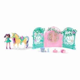 Spin Master SPI6072051 Set de Juego Mini Muñeca Ava y Leaf Color Reveal Unicorn Academy
