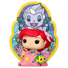 Funko Figura POP Deluxe Disney La Sirenita - Ariel & Ursula Stained Glass