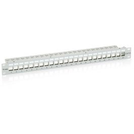 EQUIP Patchpanel 24x Cat6 FTP 19" 1U para Montaje Keystone, Color Gris Precio: 38.50000022. SKU: B1DJVRXAEK